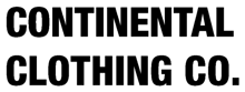 continental clothing co logo